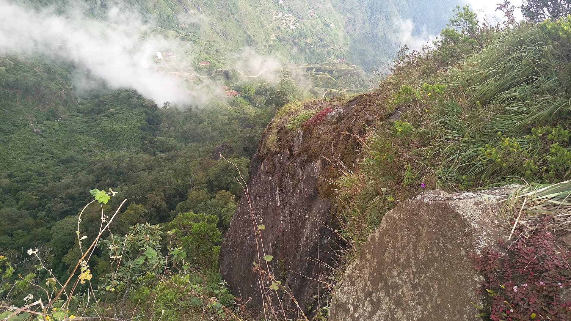 World's End, where the Horton Plains plateau drops away